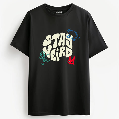 Stay Werid Plus Size T-shirt