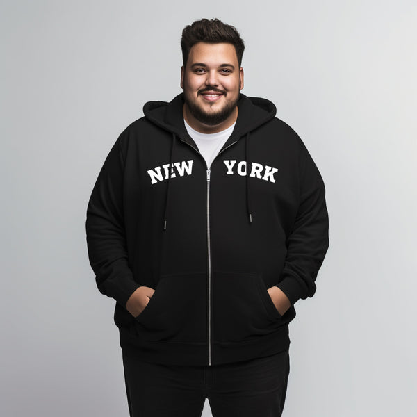 1Wild Adventure Zipper Plus Size Hoodie