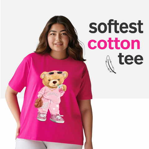 Heartless Bear Plus Size Women T-Shirt