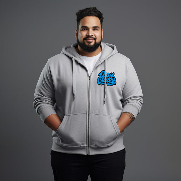 1Wild Adventure Zipper Plus Size Hoodie