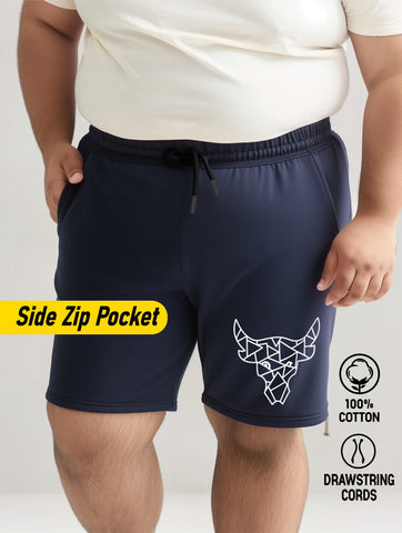 Bull Cotton Plus Size Shorts