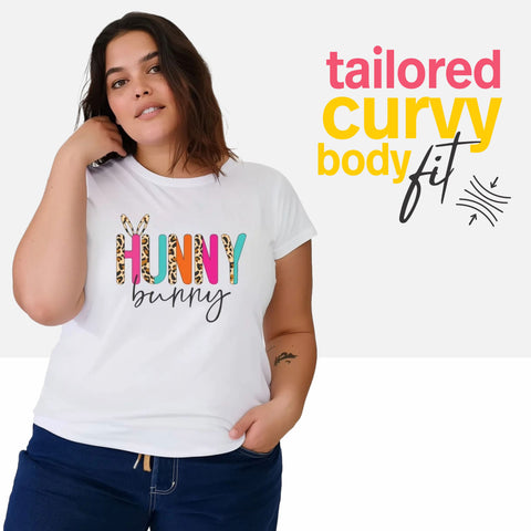 Hunny Bunny Plus Size Women T-Shirt