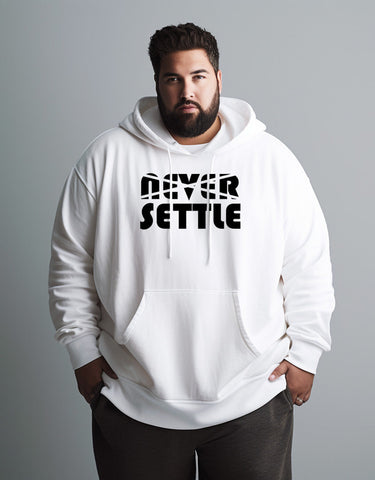 Never Settle Unisex Hoodie