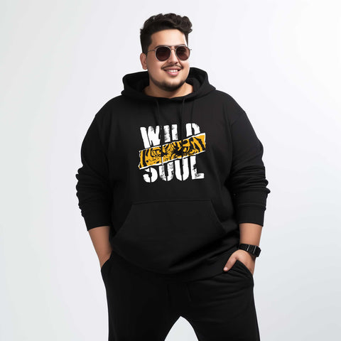 Wild Tiger Plus Size Hoodie