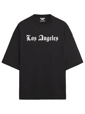 Los Angeles Heavy Weight Plus Size Drop Shoulder T-shirt