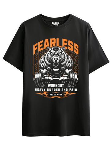 Workout Tiger Plus Size T-Shirt