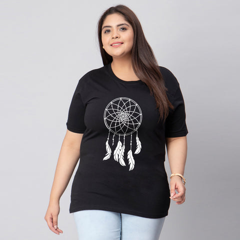 Dreamcatcher Plus Size Women T-Shirt