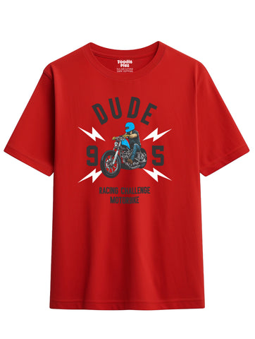 Motorbike Dude Plus Size T-shirt