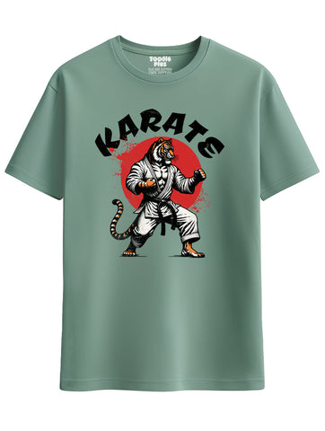 Karate Tiger  Plus Size T-Shirt