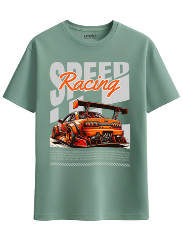 Speed Racing Plus Size T-Shirt