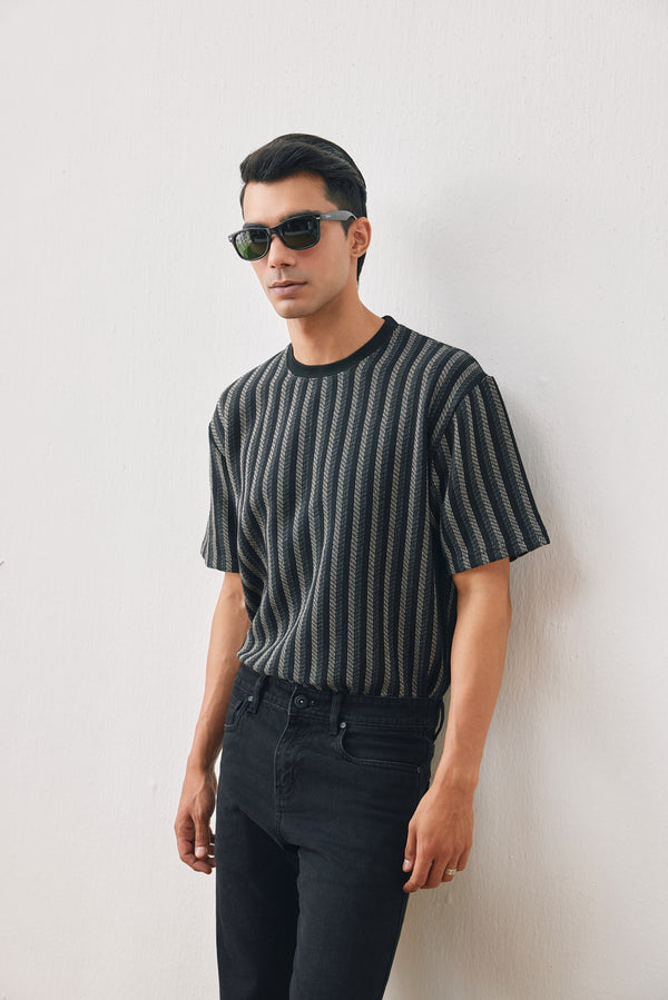 1Coord Knit Textured Shorts