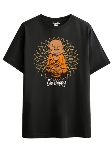 Be Happy Monk Men's T-Shirt