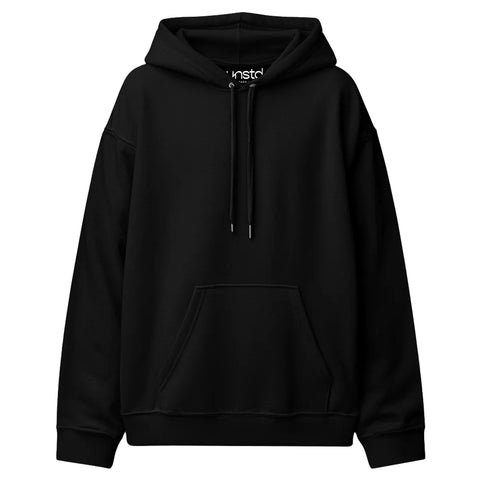 Solid Plus Size Hoodie