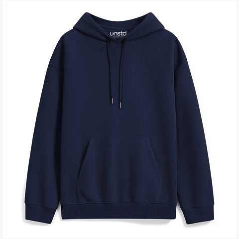 Solid Plus Size Hoodie