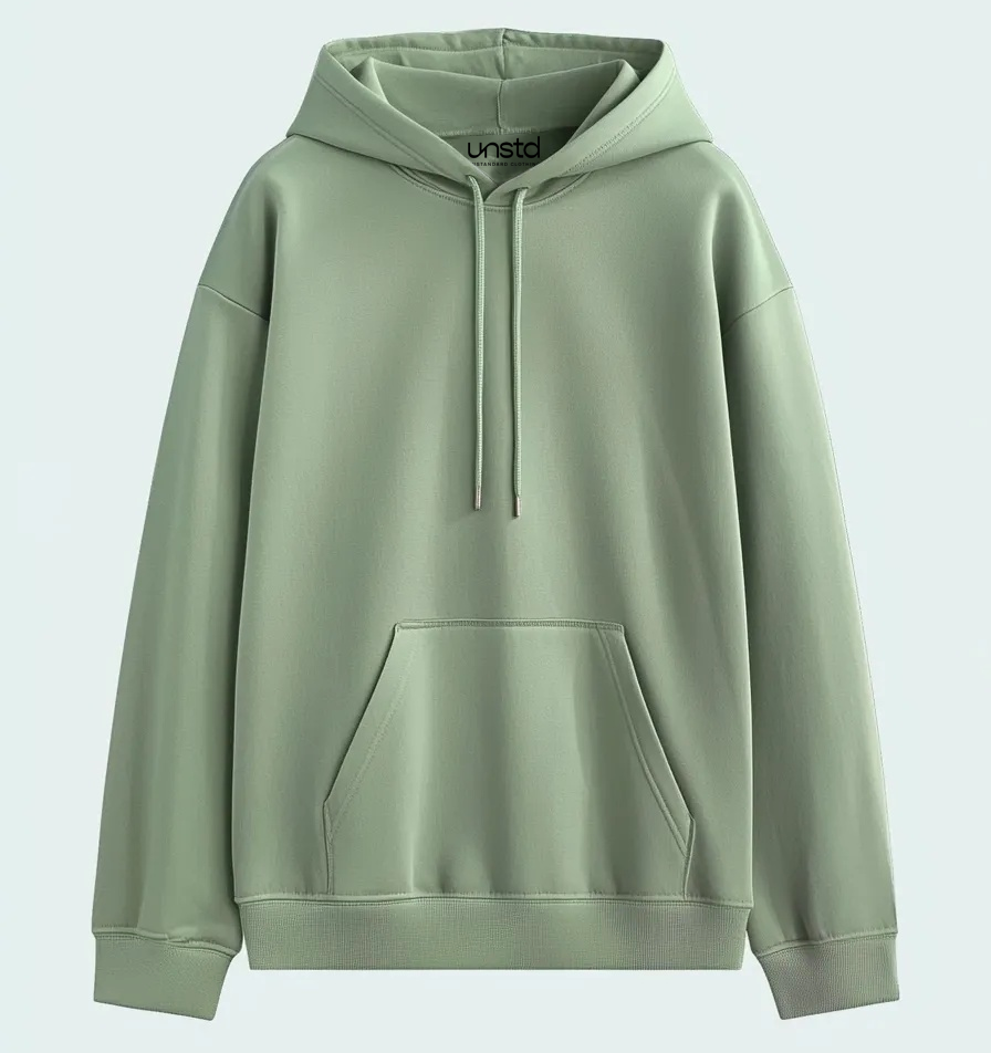 Solid Plus Size Hoodie Unstandard clothing